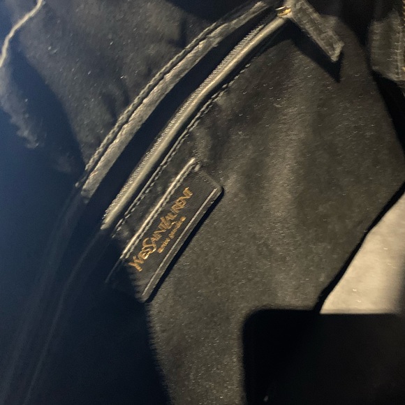 Yves Saint Laurent Black Leather Purse - Picture 5 of 15